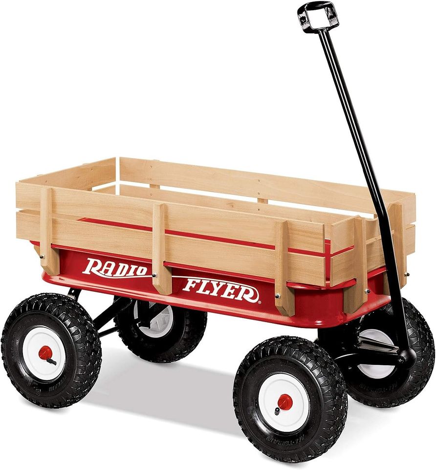 Radio Flyer Full Size All-Terrain Steel & Wood Wagon