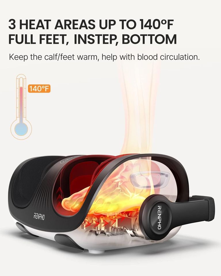 RENPHO Shiatsu Foot Massager with Heat