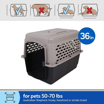 36" Petmate Vari Kennel 50-70 Pound