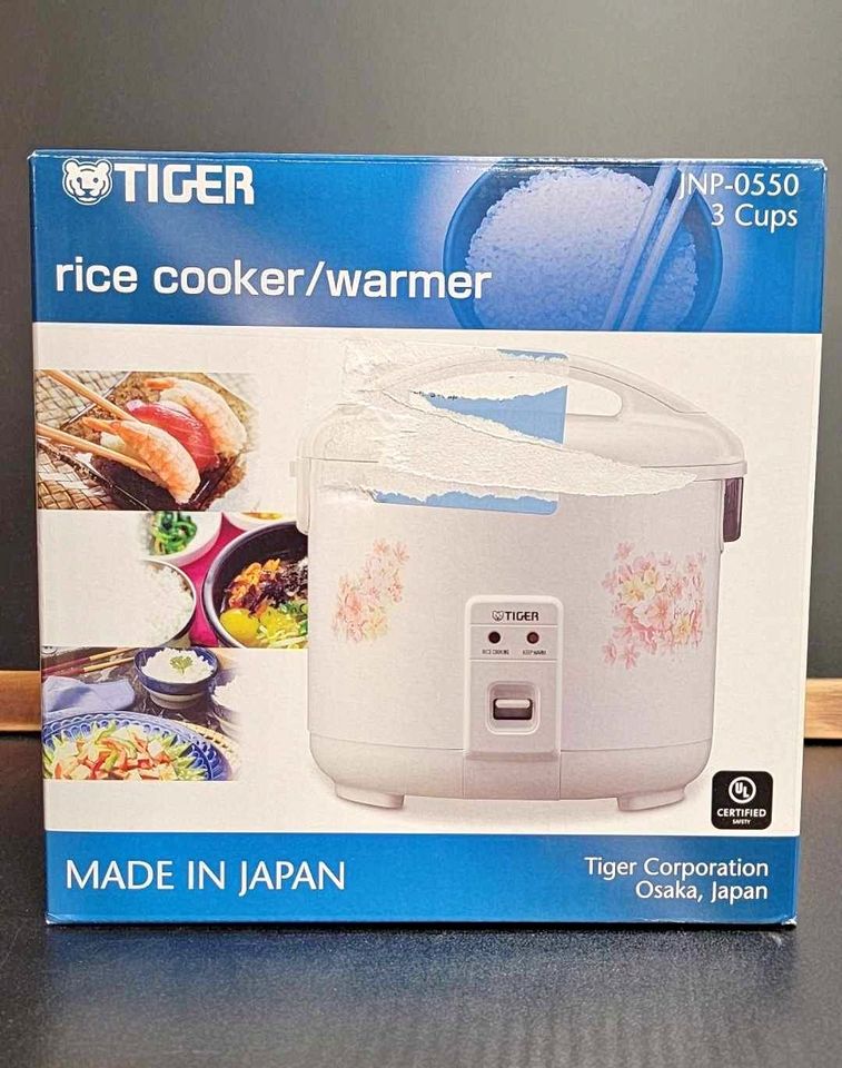 Tiger 3 Cup Rice Cooker/Warmer