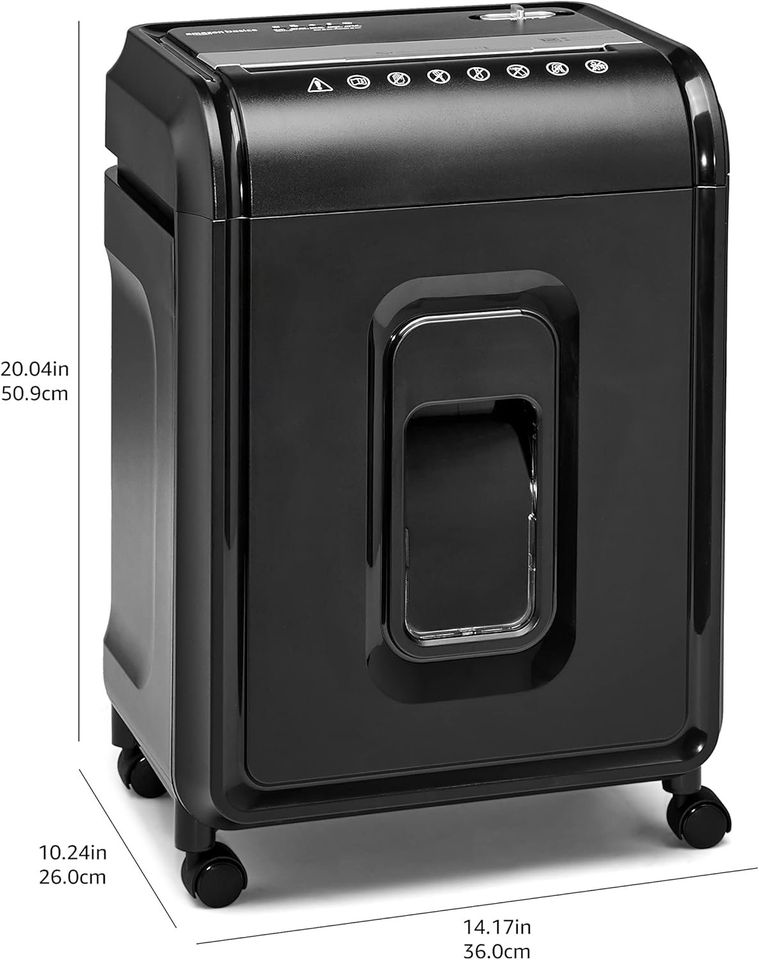 12-Sheet High-Security Micro-Cut Paper Shredder