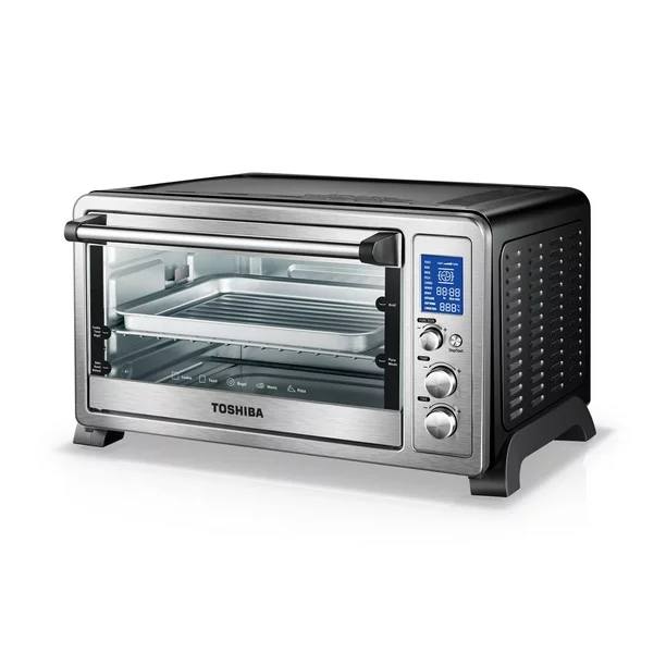Toshiba Stainless Steel Toaster Oven with Digital Display