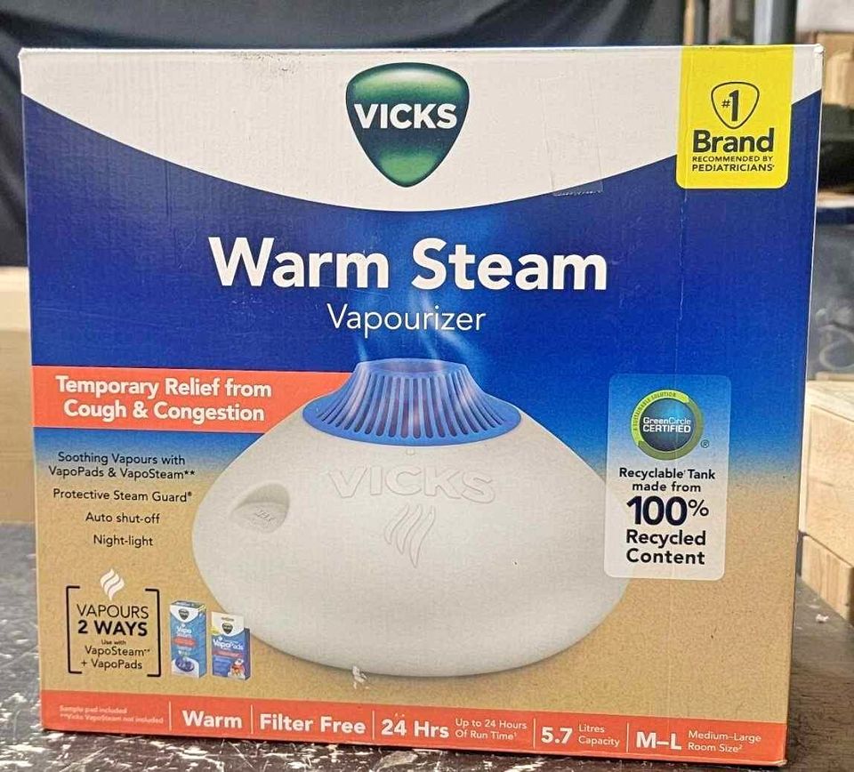 Vicks WarmSteam Vapourizer