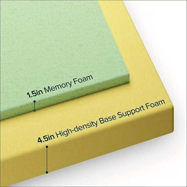 Full/Double - Zinus Spa Sensations 6" Memory Foam Mattress