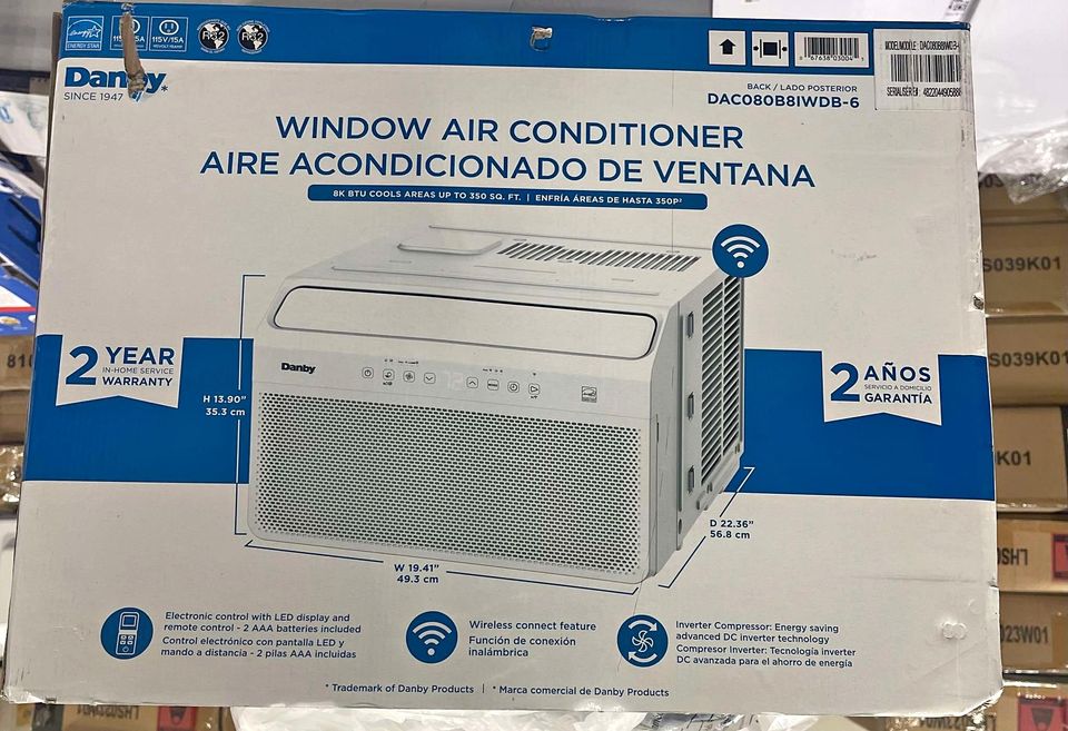Danby 8000 BTU Window AC