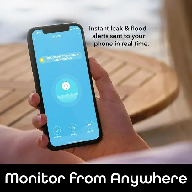 Smart Wi-Fi Water Leak/Flood Detector