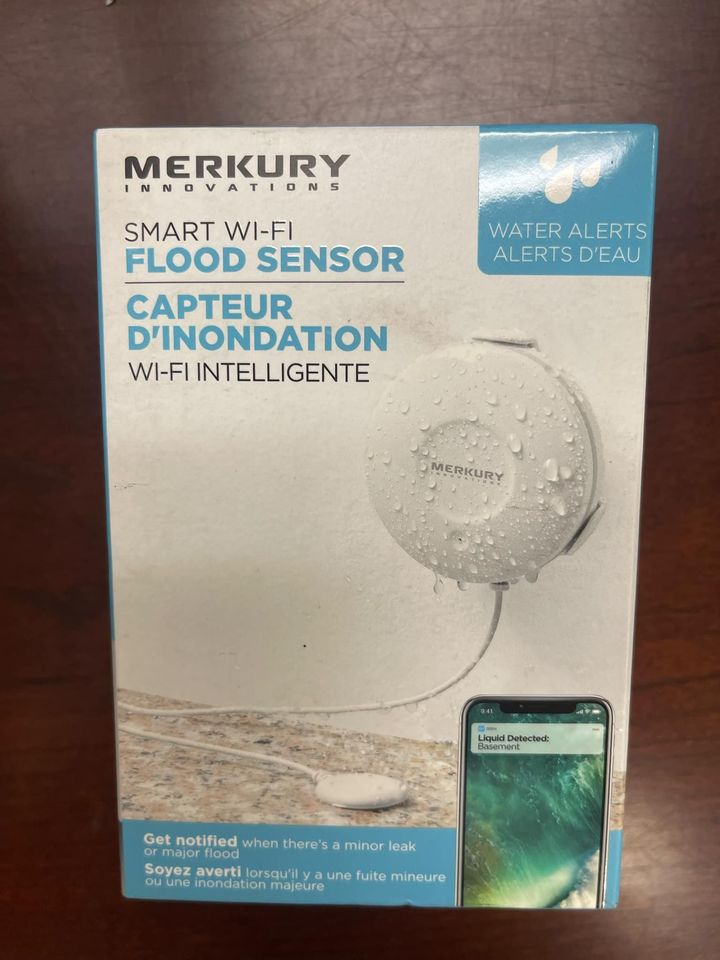 Smart Wi-Fi Water Leak/Flood Detector
