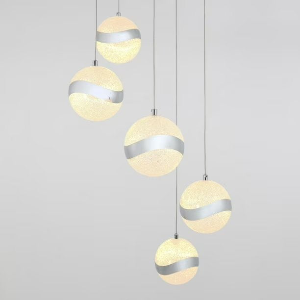 Artika Wavey 5 LED Integrated Pendant