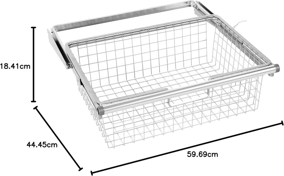 Rubbermaid Configurations Sliding Wire Basket