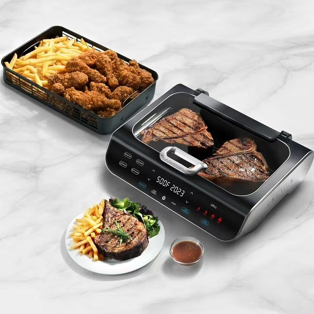 Gourmia FoodStation™ Smokeless Grill & Air Fryer