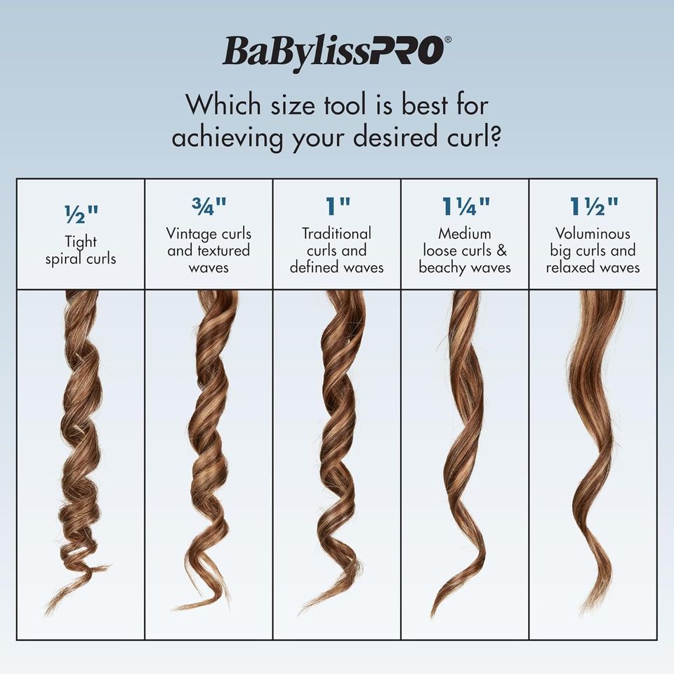 BaBylissPRO Nano Titanium Curling Wand
