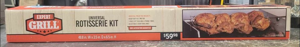 Expert Grill Rotisserie BBQ Kit