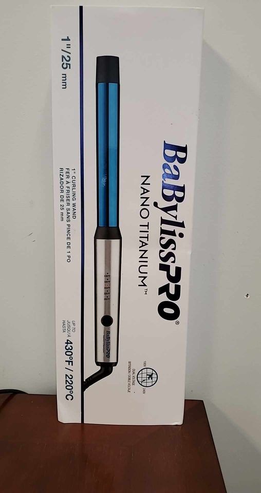 BaBylissPRO Nano Titanium Curling Wand