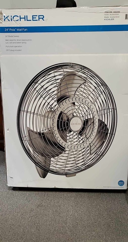 Kichler 24" Pola Wall Fan