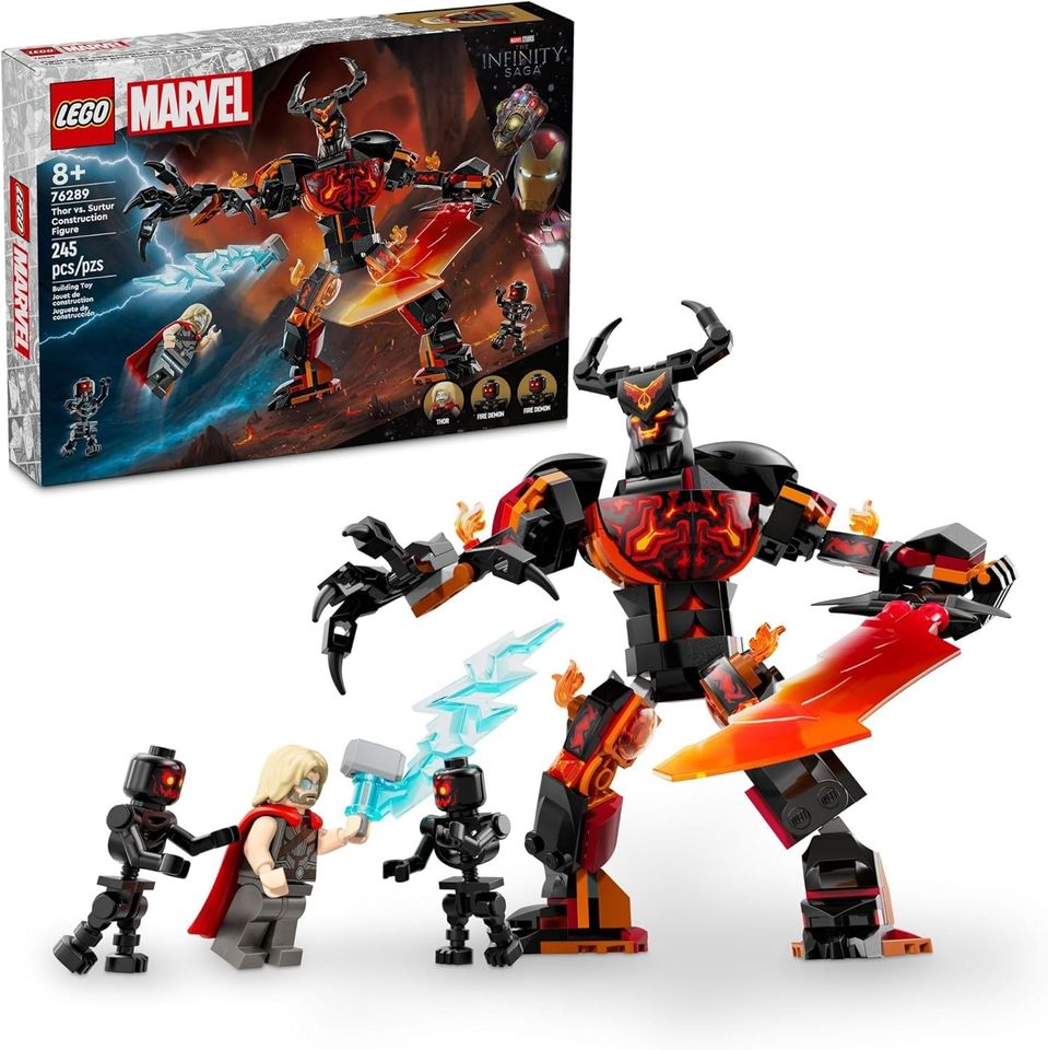 LEGO Marvel - Thor vs. Surtur Construction Figure - 76289
