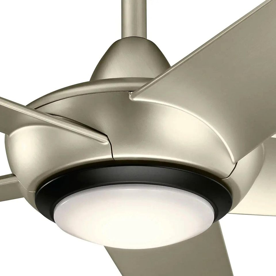 Kichler Kapono 52" Integrated LED Indoor Brushed Nickel Ceiling Fan