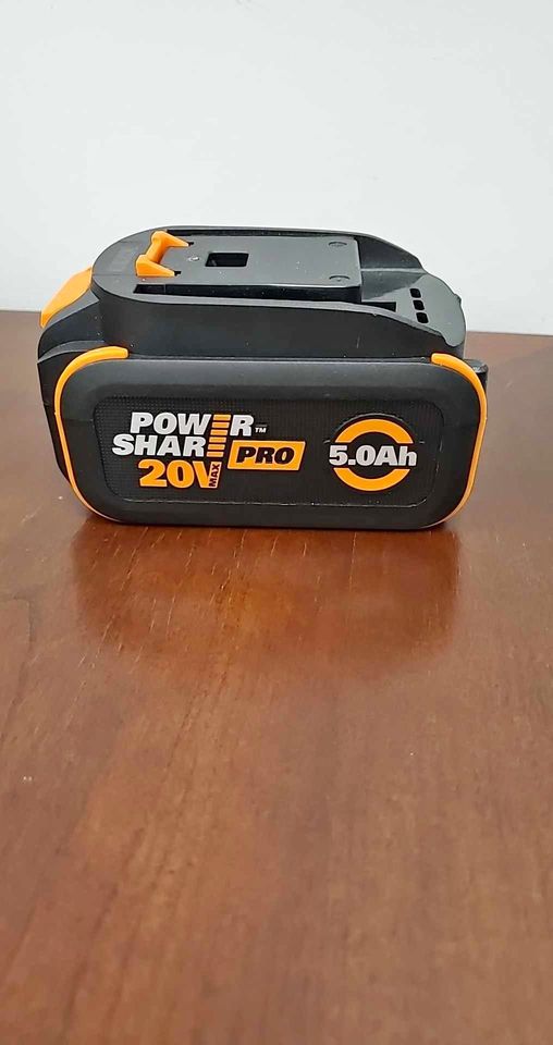 Worx 5.0Ah Battery Power Share Pro 20V Max