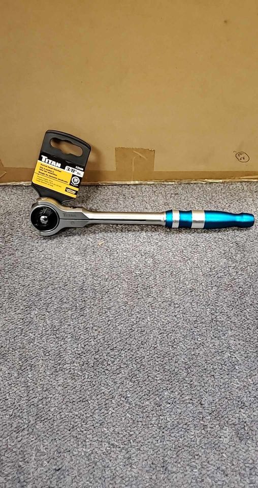 TITAN 3/8 in. dr Swivel-Head Ratchet