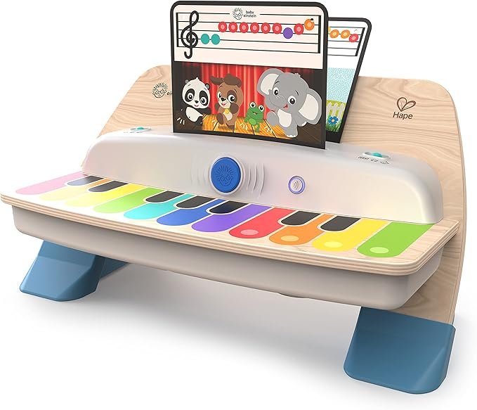 Baby Einstein Together in Tune Piano Safe Wireless Wooden Musical Toddler Toy