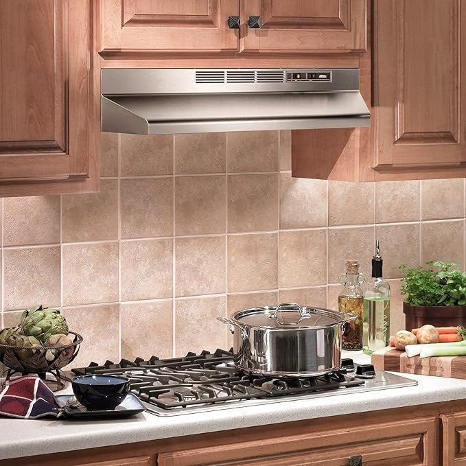 Broan 24" Stainless Steel Non-Ducted Range Hood
