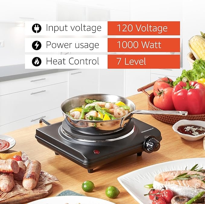 Countertop Single Flat Burner