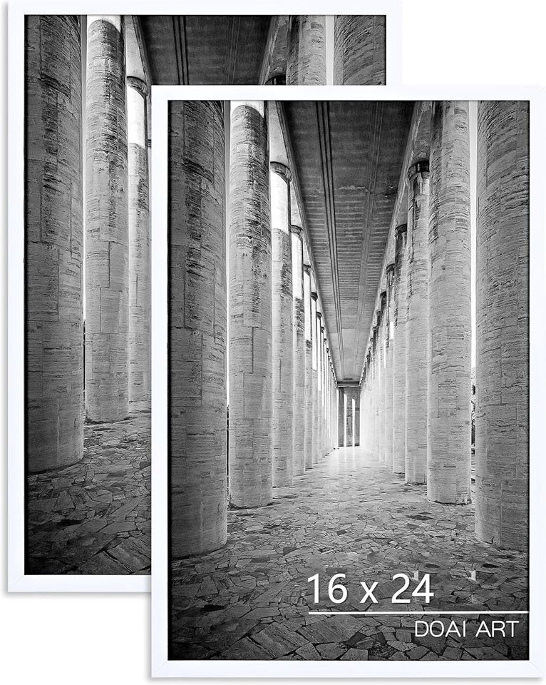 16x24 White Poster Frame - 2 Pack
