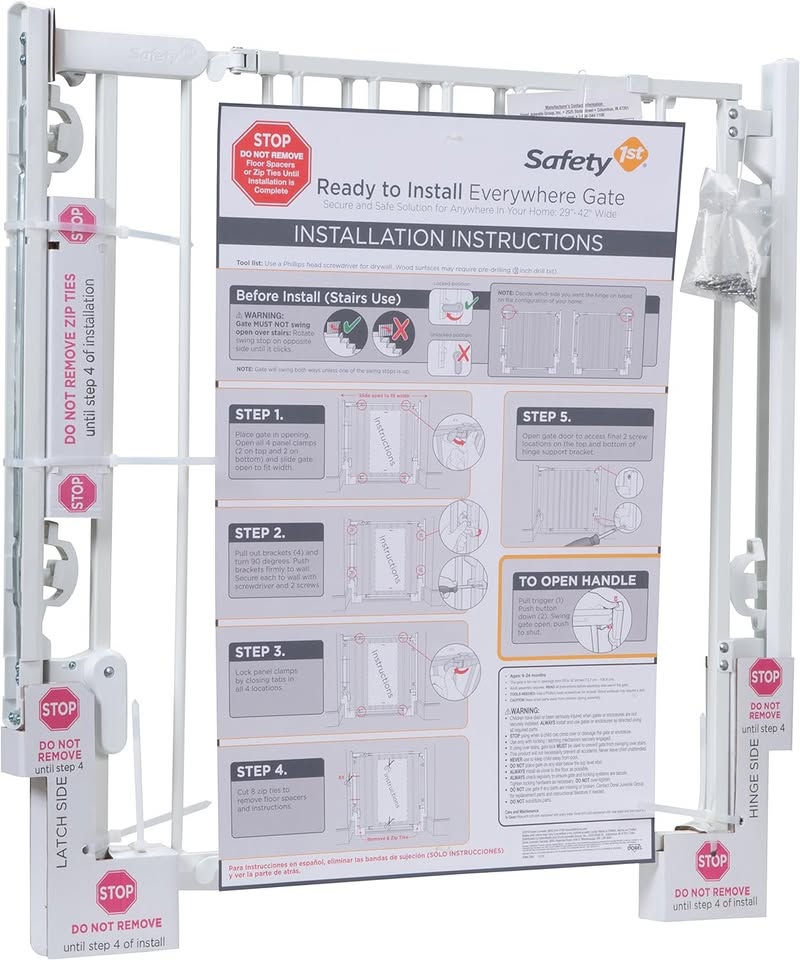 Safety 1st Ready to Install Baby Gate