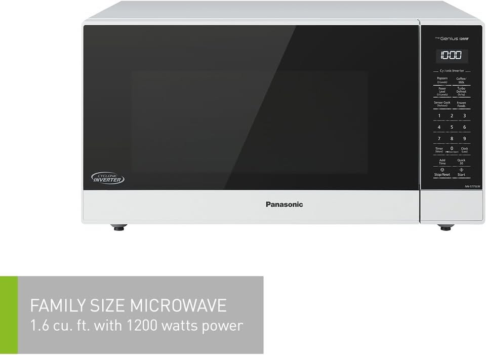 Panasonic Family Size Genius 1.6 cu. ft. Microwave Oven