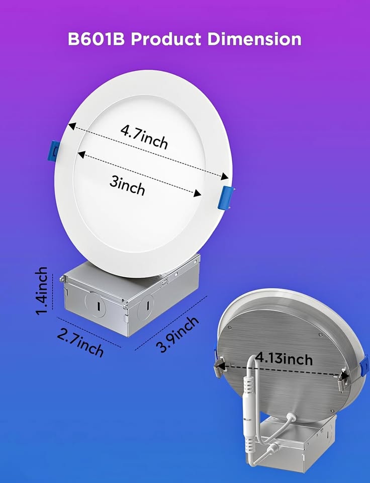 Govee 4" Smart Recessed Lighting - 4 Pack