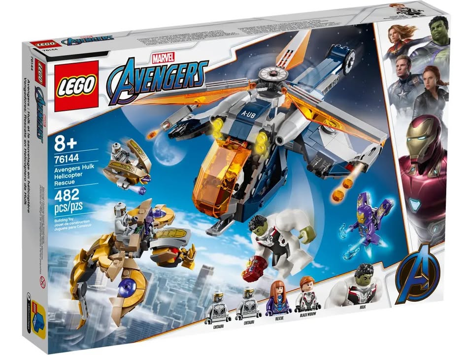 LEGO Avengers Hulk Helicopter Rescue - 76144