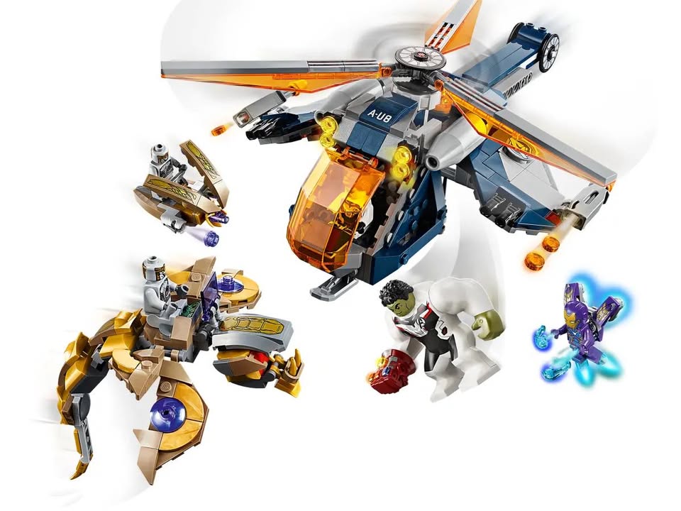 LEGO Avengers Hulk Helicopter Rescue - 76144