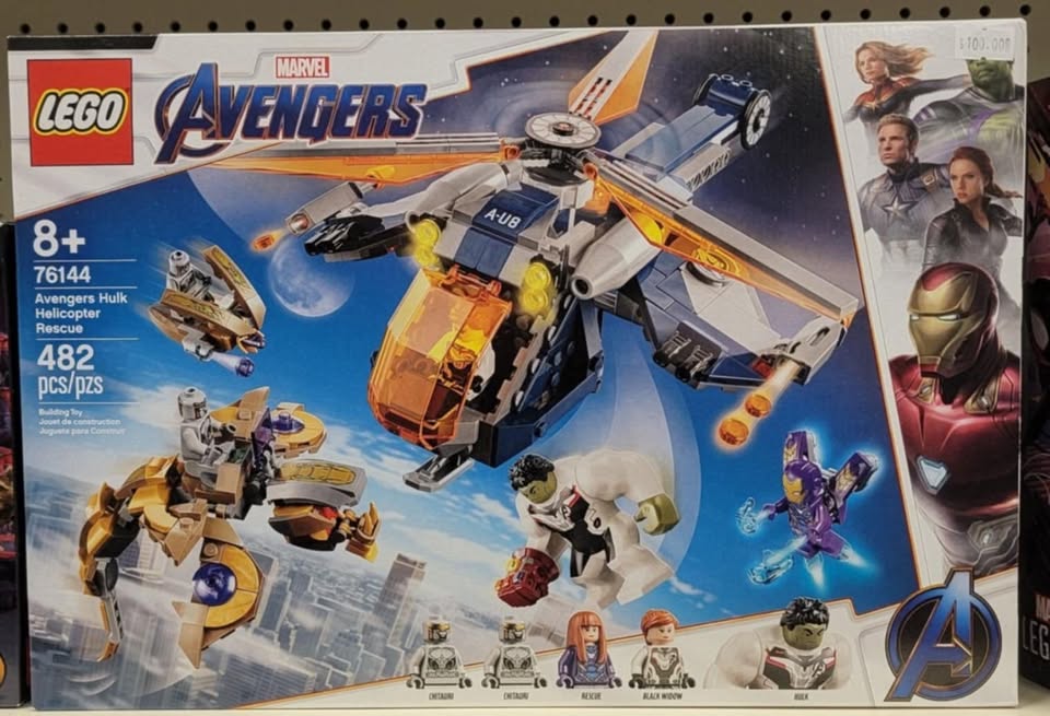 LEGO Avengers Hulk Helicopter Rescue - 76144