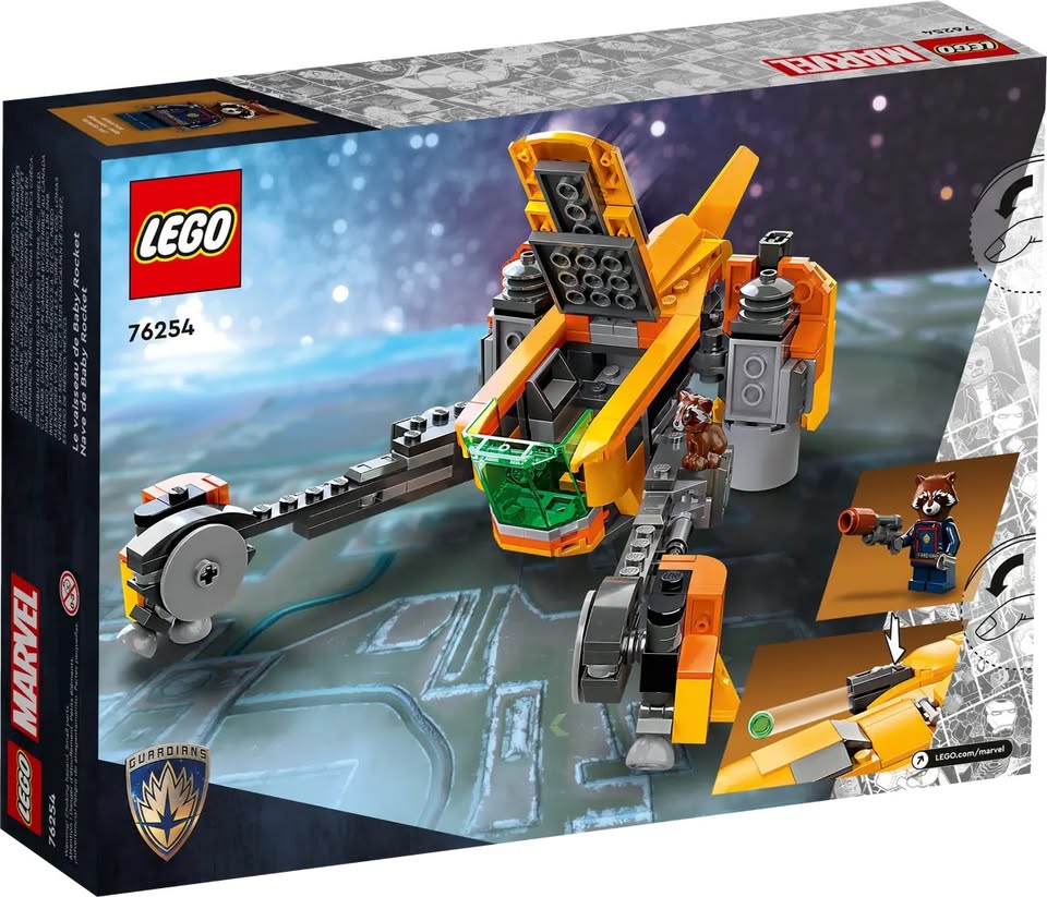 LEGO Marvel Baby Rocket's Ship - 76254