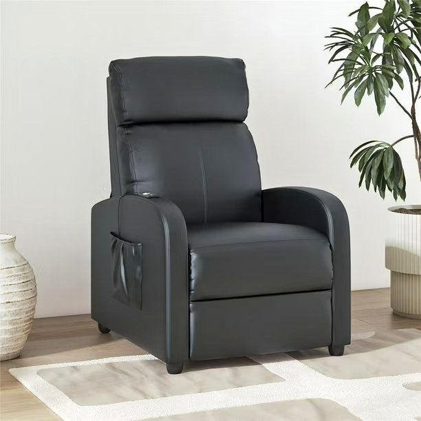Harrison Pushback Recliner with Massage Backrest