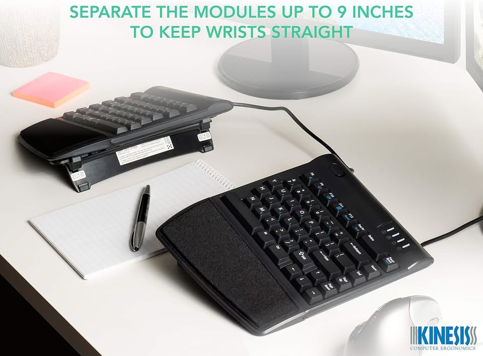 Kinesis Freestyle2 Keyboard for PC - 9" Seperation