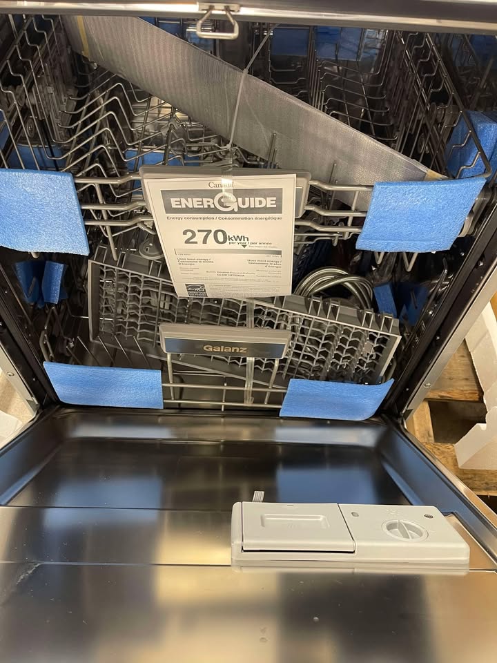 Galanz Dishwasher - Front Control - 24" Stainless Steel