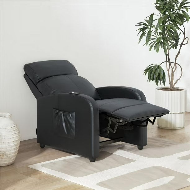Harrison Pushback Recliner with Massage Backrest