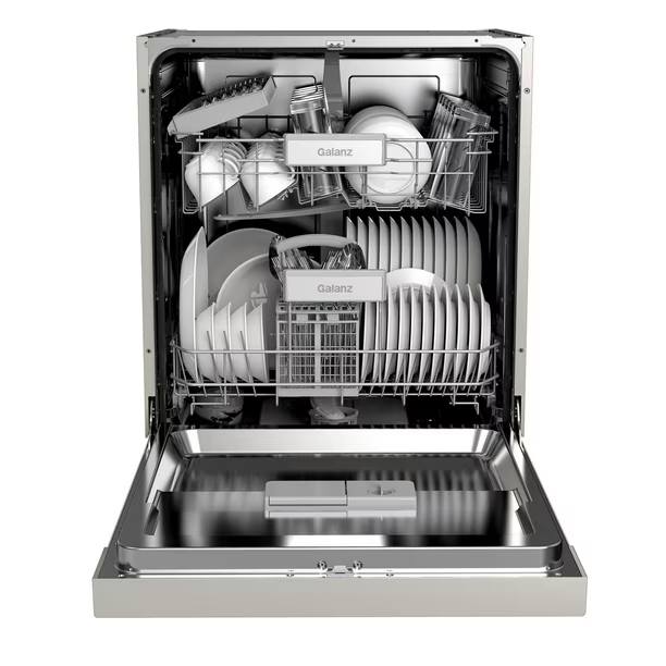 Galanz Dishwasher - Front Control - 24" Stainless Steel