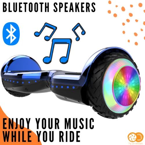 Gyrocopters PRO 6.0 Off-Road Hoverboard (Blue) | UL 2272