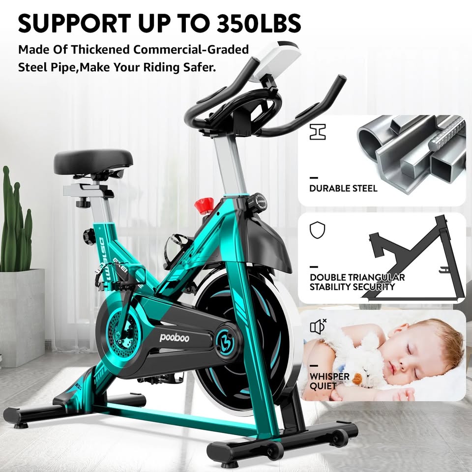 Magnetic Indoor Cycling Stationary Exercise Bike
