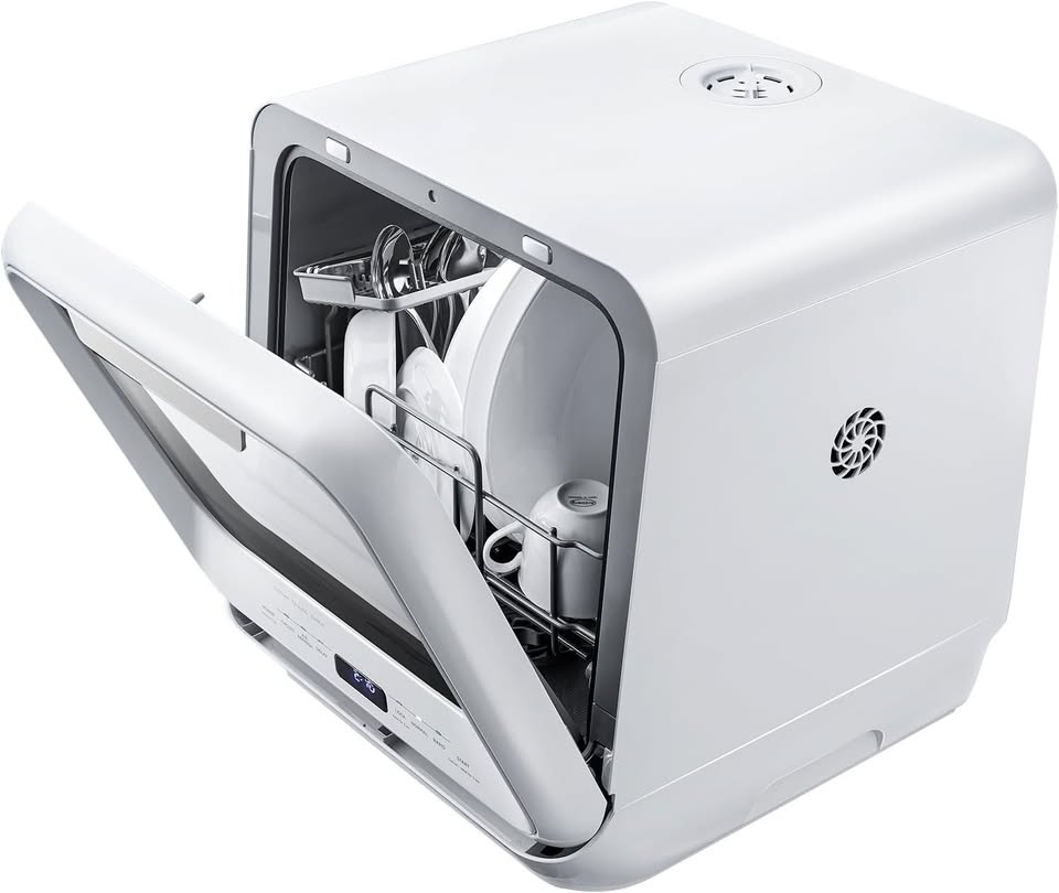 Portable Countertop Dishwasher with 5L Built-in Water Tank