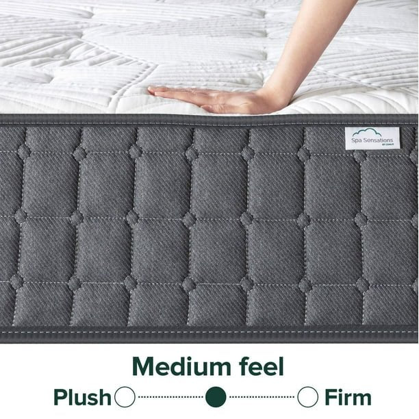 10" Queen Charcoal Hybrid Mattress