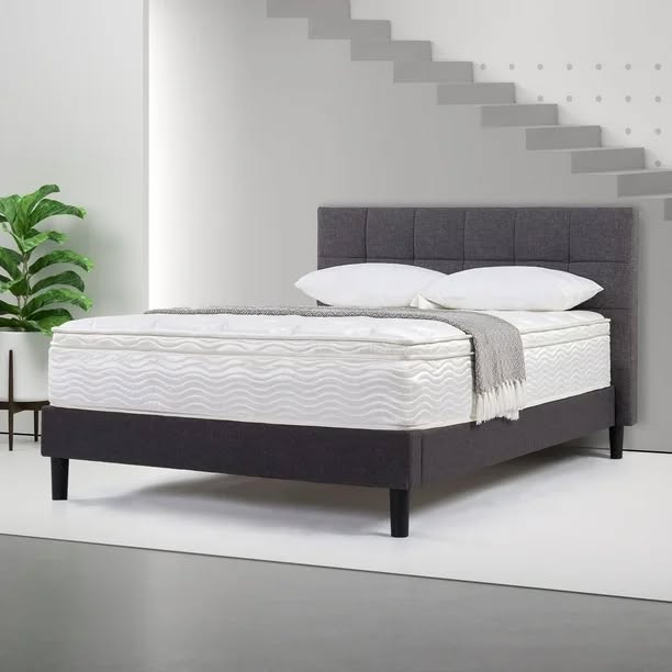 12" Queen Zinus Support Spring Mattress