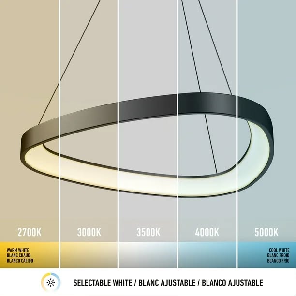 Artika Bjorn Modern LED Pendant Light Fixture - Matte Black