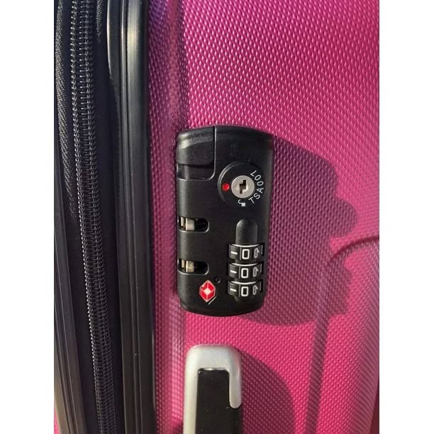 3-Piece Hard Shell Rolling Suitcase Set
