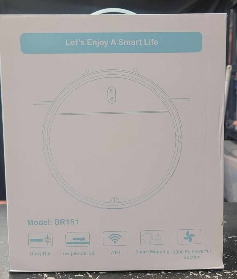 2 in 1 Robot Vacuum and Mop with Wifi/App