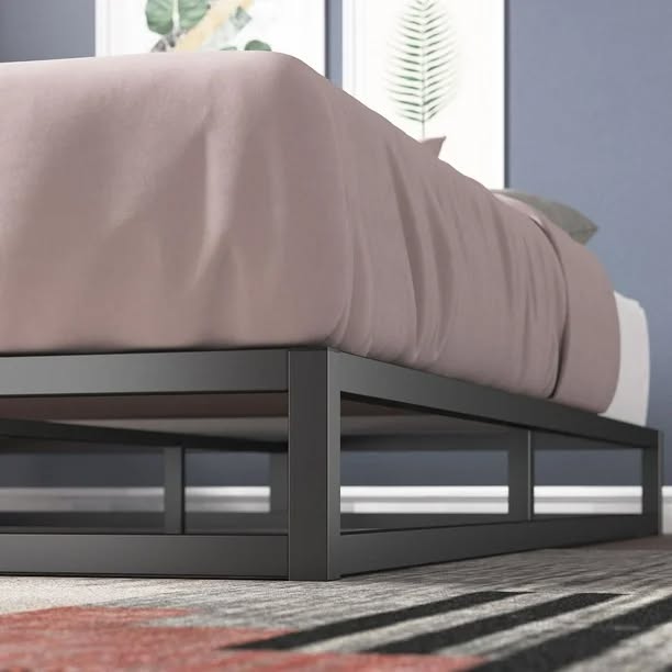 Zinus 6" Low Profile Metal Platform Bed Frame - Queen