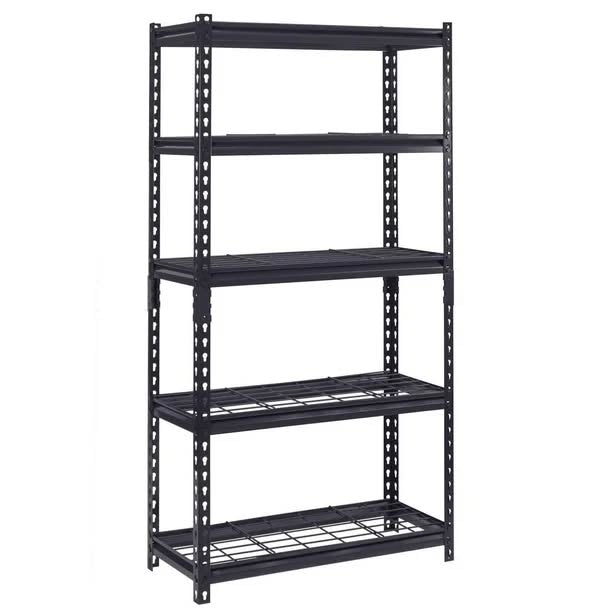 Muscle Rack 30"W x 12"D x 60"H 5-Tier Steel Shelving