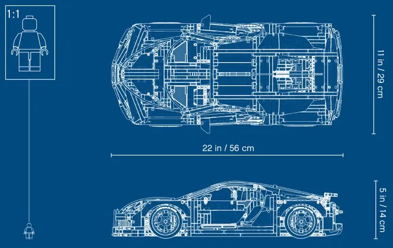 LEGO Technic - Bugatti Chrion - 42083
