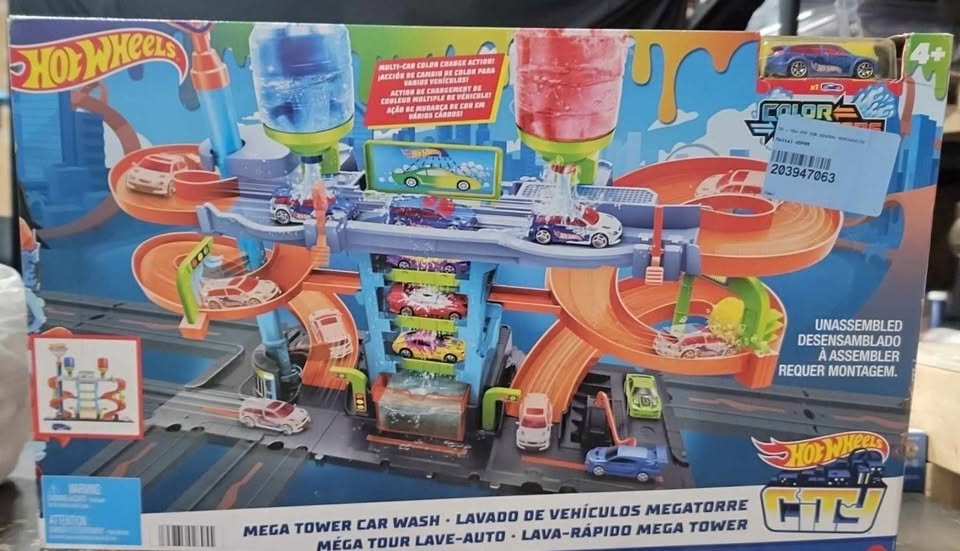 Hot Wheels City Mega Ride Car Wash